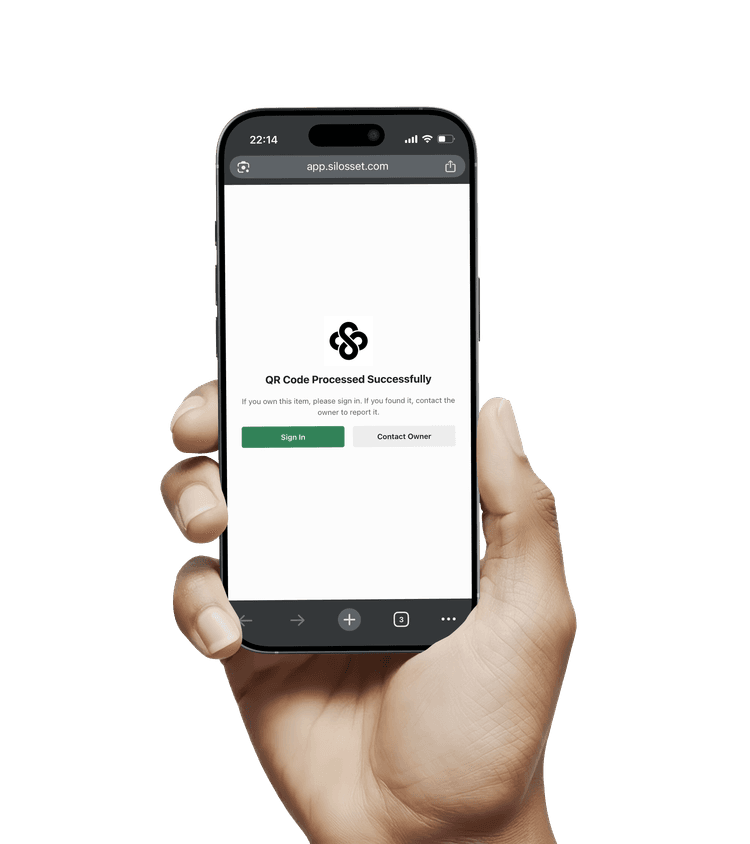 Scanning Asset with Phone